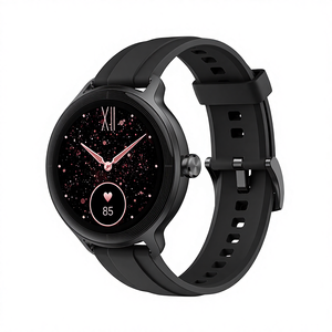 <span class=keywords><strong>Smartwatch</strong></span> <span class=keywords><strong>Rosa</strong></span> da Donna con Schermo TFT, Impermeabile IP68, Chiamate BT con AI Voice, Risposta alle Chiamate, Monitoraggio Frequenza Cardiaca, Controllo Remoto in Silicone, Calendario - Product Image 5