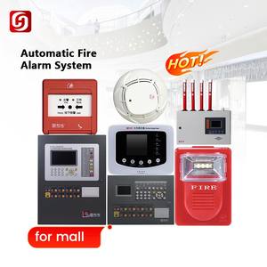 Akıllı adresli yangın alarmı sistem toptan stok önceden kablolu alev dedektörü paneli yangın alarmı kontrol paneli - Product Image 1