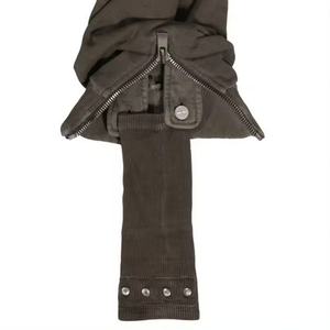 เสื้อฮู้ดผู้ชายทรงหลวม ผ้าคอตตอนหนานุ่ม สไตล์วินเทจฟอกสี  พร้อมสายรัดปรับได้ - Product Image 4