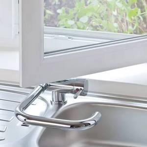 Grifo de Cocina con Mezclador de Agua de 3 Vías y Ventana Frontal Giratoria de 360°, con Certificación DVGW CE, en Oferta - Product Image 2