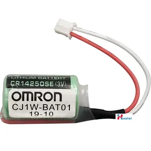 Bateria de lítio omron CJ1W-BAT01 3v cp1h cp1l CR14250SE-R plc