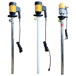 Pompa a tamburo elettrica ad alta viscosità pompa a tamburo sanitaria da 44 galloni - Product Image 2