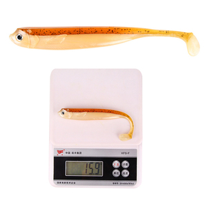 WEIHE 15.9g 15cm Vivid Handmade Worm <span class=keywords><strong>esche</strong></span> morbide <span class=keywords><strong>esche</strong></span> da pesca <span class=keywords><strong>artificiali</strong></span> Jig Head pesca a mosca pesce in gomma siliconica - Product Image 3