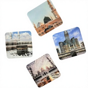 Autocollant de réfrigérateur ABS128MB avec mémoire et musique Bluetooth, photos personnalisées, série Coran, art populaire <span class=keywords><strong>arabe</strong></span> durable, cadeau - Product Image 2