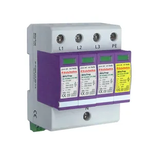 BT PCM TT3+1 275 RM Class II 3 Phase TT Telebahn SPD 60kA AC CB CE RoHS Surg Protector