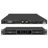 Amplificateur Multicanal Multifonction Haute Puissance 1 U Système Sonore 2*600 Watts pour DJ Disco Scène Performance Vente en Gros