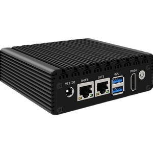 Mini <span class=keywords><strong>PC</strong></span> HOT Soft Routing Celeron N3050/N3160/N3700, faible consommation d'énergie 6W, ventilateur industriel sans pale, <span class=keywords><strong>PC</strong></span> de poche, économie d'énergie, micro-ordinateur - Product Image 2