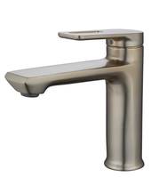 Modern pirinç tek kolu güverte monte su lavabo musluğu dokunun krom banyo muslukları iyi fiyat tuvalet musluk dokunun seramik