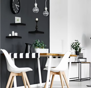 Набор деревянных настенных полок из <span class=keywords><strong>3</strong></span> деревянных плавающих квадратных настенных полок подходит для гостиной - Product Image 3