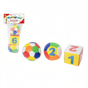 Cubes d'activités I Morbigiochi 14x14x39 cm, jouets en peluche pour enfants - Product Image 3