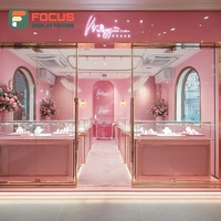 Fabricant de présentoirs de bijoux sur mesure, comptoirs de présentation pour boutiques avec surface polie