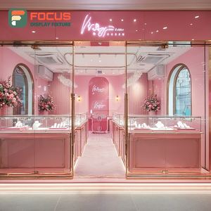 Fabricante de Muebles Personalizados para Joyería, Mostrador de Exhibición para Espacios de Boutique con Superficie Pulida - Product Image 5