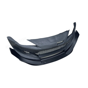 Pare-chocs avant Style SW pour <span class=keywords><strong>Toyota</strong></span> GT86 2013 - <span class=keywords><strong>2019</strong></span> pour Subaru BRZ mise à niveau Rocket Bunny Version 3.5 Kits de carrosserie larges extérieur de voiture - Product Image 5