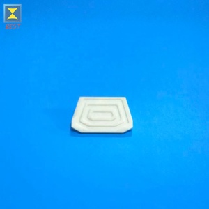 Rechteckige Aluminiumoxid-Keramik platten Kunden spezifische wärme leitende und isolierende Keramik platten Weiß Verschleiß festes Aluminium oxid - Product Image 2