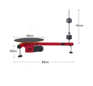 Electric Turntable <b>Stretch</b> Film Packaging <b>Machine</b> Plastic Film Carton Packaging <b>Machine</b> Is Easy to Operate - Product Image 3