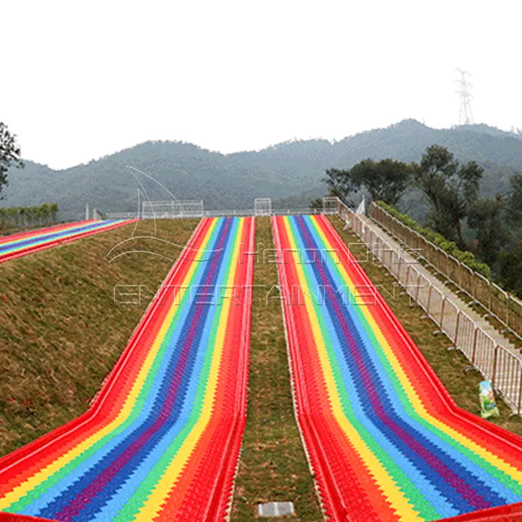 Regenboog Slide Pretpark Slide Regenboog