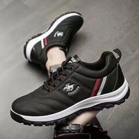 Chaussures Homme Automne/Hiver 2025 – Baskets en Toile Respirantes à Enfiler pour Randonnée, Sport et Travail – Chaussures de Chantier Durables