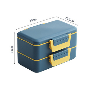 Capacity Compartment 1250Ml With Cutlery 2 Big School Kid Adult Office <b>Lunch</b> <b>Box</b> Oem Odm Custom Bento <b>Box</b> Bento <b>Lunch</b> <b>Box</b> - Product Image 5