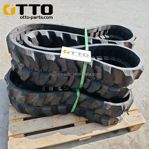 Cingoli in gomma OTTO 230x48x70 per Kobelco Sk17 Sk16msr Sk15msr 302.7D 303CCR Mini escavatore ricambi - Product Image 1