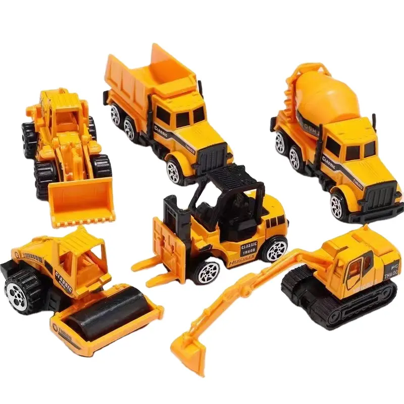 2022 Best Sale Engineering Construction Carrier Truck Toy Set Diecast Toy Vehicles Model Car Truck Toy