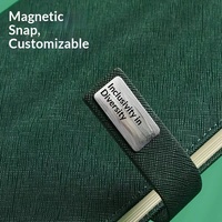 En stock, vente en gros, bloc-notes A5 en simili cuir, cadeau d'affaires, fermeture magnétique, lot de 100 feuilles, bloc-notes à motif croisé