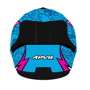 Casco Abatible DOT APVR Nuevo con Calcomanía Street Voltage para Moto/Bicicleta - Diseño Sólido - Product Image 5
