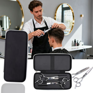 新年カスタマイズ可能サイズ22x10.5x2cm EVAシザーケース高品質耐衝撃EVAヘアカット用シザーケース（サロン用品用） - Product Image 1