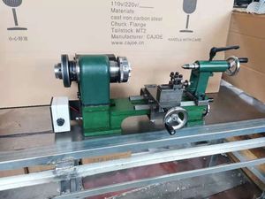 Mini Torno de Precisión de Sobremesa, Torno Manual de Velocidad Variable, Máquina Horizontal para Metal, con Certificación CE - Product Image 3