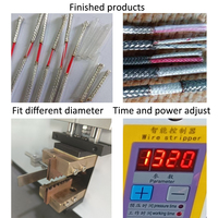Machine de dénudage de couche de blindage de fil de dénudeur de tresses en métal de câble de thermocouple