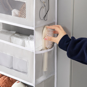Fashion Over-the-Door <b>Wall</b>-mounted Non-Woven Fabric <b>Storage</b> Bag <b>Hanging</b> <b>Storage</b> Bag for Bedroom Dormitory - Product Image 4