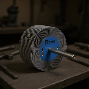 Disco Abrasivo de Tela Ttake de 50x30 mm con Eje de 6 mm y Grano 80 para Pulir Metal - Product Image 3