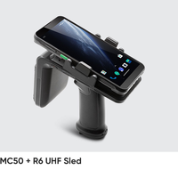 Ordinateur mobile robuste Android Chainway MC50 5G, PDA de vente au détail portable, Android 12, scanner de codes-barres 2D, lecteur NFC RFID, 4 Go, IP67