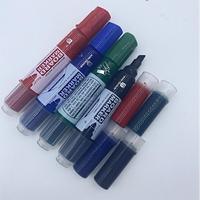 24 pièces par boîte, encre pour marqueur effaçable à sec rechargeable, 55 mm de long, blanc