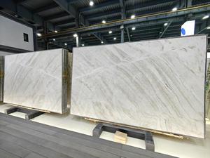 Brazil tự nhiên Taj Mahal <span class=keywords><strong>quartzite</strong></span> đánh bóng lớn slab ánh sáng màu xám đá cẩm thạch nhà khách sạn dự án tường sàn gạch Vanity bảng Top trang trí nội thất - Product Image 5