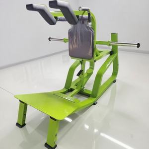 Squat vertical robuste avec glissière linéaire à glisse fluide - Machine d'entraînement des jambes avec rack de squat super commercial à charge de plaques - Product Image 1