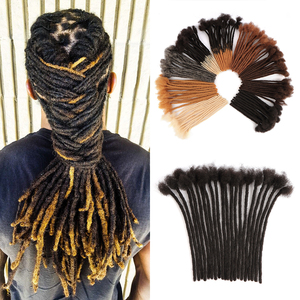 Số Lượng Lớn Bán Buôn Mẫu Miễn Phí Có Sẵn Afro Tóc Locs 100% Tóc Con Người Dread Phần Mở Rộng Premade Tóc Con Người Dreadlocks Cho Bán - Product Image 1