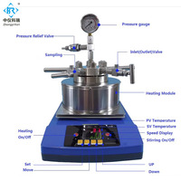 Réacteur autoclave de synthèse hydrothermale en acier inoxydable de laboratoire avec chambre en PTFE 25ml 50ml 100ml 150ml 200ml 250ml 300ml 500ml