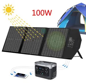Kit solar placas solares dobráveis painéis 400 w 500w, sistema de preços para casa 1000w 60w 80w 100w