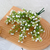 Rangkaian Gypsophila Buatan, Buket Pengantin, Dekorasi Pernikahan di Rumah, Dekorasi Bunga Buatan, Alat Peraga Fotografi