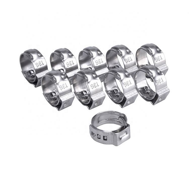 8865171 EXTOL 10pcs 13.8mm Fast Releasing Hose Clip for Hose With Outside 11.3-13.8mm