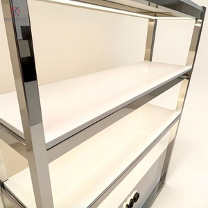 Vetrina Girevole di Lusso in Metallo con Illuminazione LED <span class=keywords><strong>per</strong></span> Negozi di Orologi e Gioielli di Alta Gamma - Product Image 6