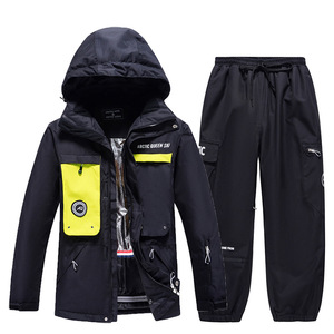 Veste de <span class=keywords><strong>Ski</strong></span> unisexe, pantalon de <span class=keywords><strong>Ski</strong></span> d'hiver chaud imperméable coupe-vent pour hommes femmes, équipement de snowboard, manteau de <span class=keywords><strong>Ski</strong></span> - Product Image 5