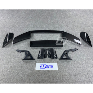 Alerón Trasero de Fibra de Carbono Seca Estilo GT de Una Sola Pieza para BMW G82 M4 2020-2024, Estilo Ad V3 - Product Image 2