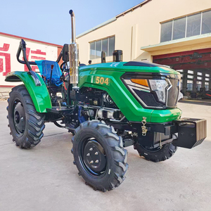 Tracteur agricole haute performance 50 CV 4x4 avec système de travail du sol hydraulique, pour rizières, avec suspension trois points - Product Image 4