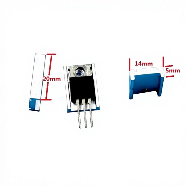 TO-220 Transistor Special Aluminum Heat Sink 14X5-20MM Electronic Radiator Made in China