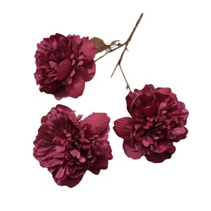 Fleur artificielle en soie peonie Yixuan, peinture à l'huile, décoration intérieure, arrangement floral pour mariage - Product Image 5