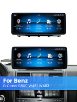 Lecteur multimédia MEKEDE 2K Android 14 Car-play Auto 4G, lecteur snapdragon 685 8 + 256G pour Benz G Class G500 W461 W463 2008-2011