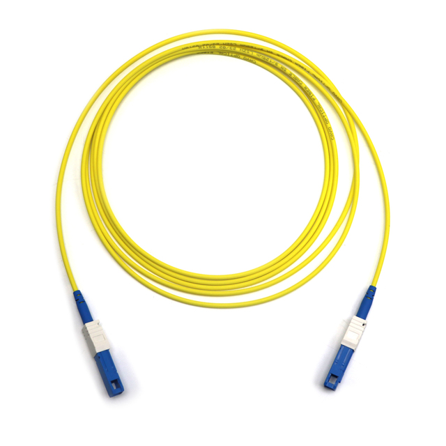 Premium Grade Singlemode Simplex G652D 3M Yellow LSZH Fiber Optic Patch Cord SC LC FC ST Connectors High Speed Networking