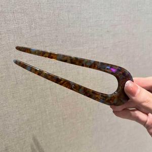 Grande épingle à cheveux rétro florale de style coréen de haute qualité pour filles - Product Image 4