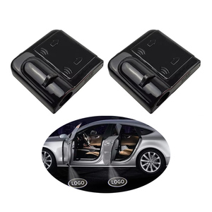 โปรเจคเตอร์เลเซอร์ต้อนรับติดประตูรถยนต์แบบไร้สาย สำหรับ Nissan Acura Citroen Buick Nissan Ford Kia ฉายภาพเงาในเวลากลางคืน - Product Image 1